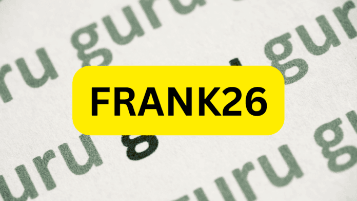 FRANK26 Feature FRANK26 Feature