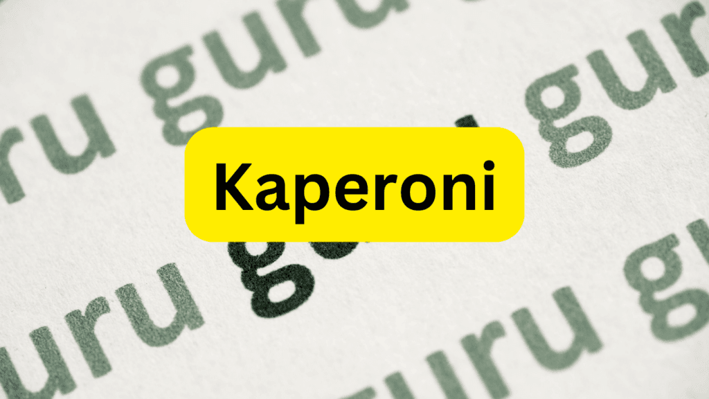 Kaperoni update (07-20-2026) 1 Kaperoni Dinar Guru