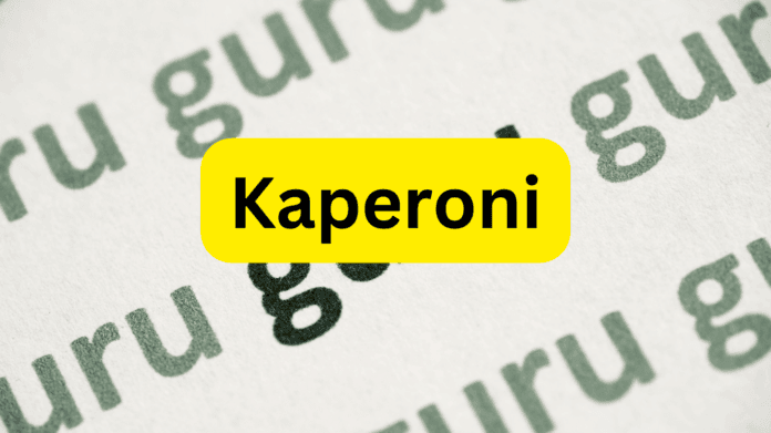 Kaperoni Dinar Guru