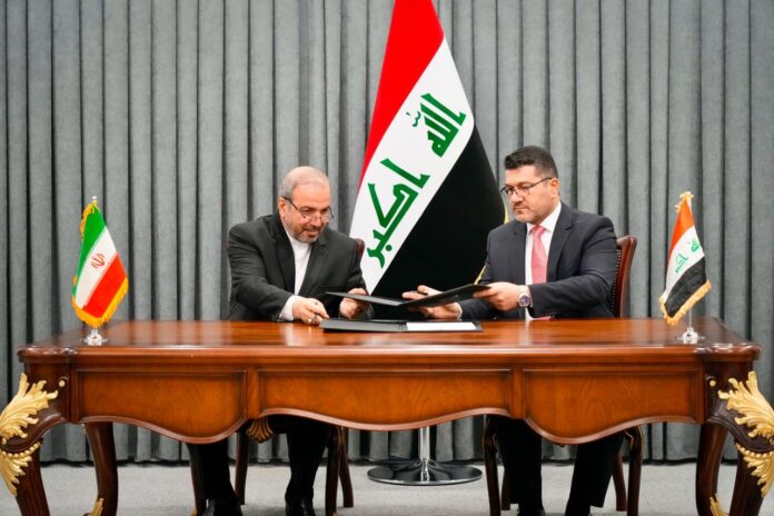 An agreement has been announced by the Prime Minister's Office between Iraq and Iran