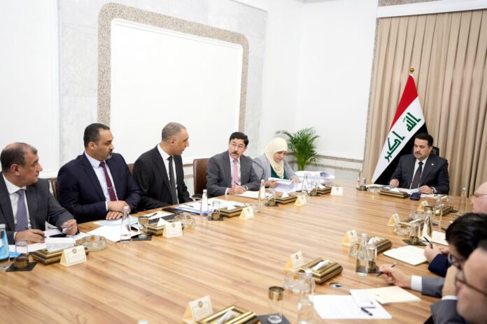 Al-Sudani chairs a meeting regarding the unified treasury account and the electronic payment system