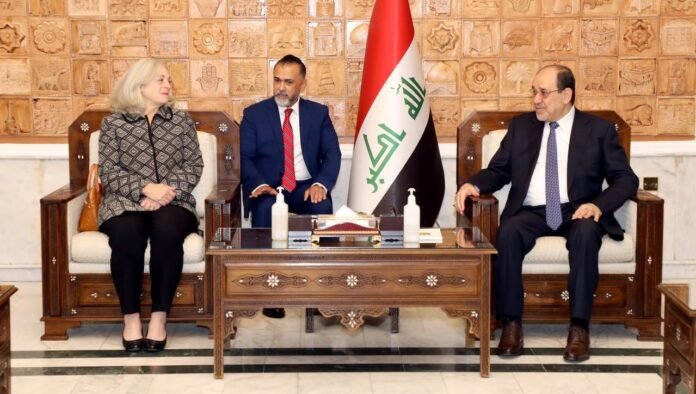 On National Day.. Romanski congratulates Al-Maliki and confirms her support for the stability of Iraq