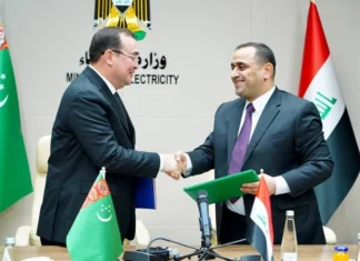 The Minister of Electricity arrives in Turkmenistan to complete the procedures for supplying gas to Iraq