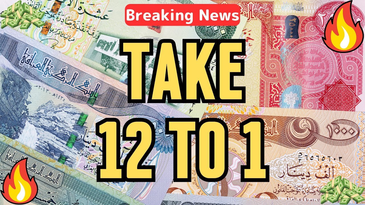 Iraqi Dinar Take 12 to 1 News Guru Intel Update IQD...