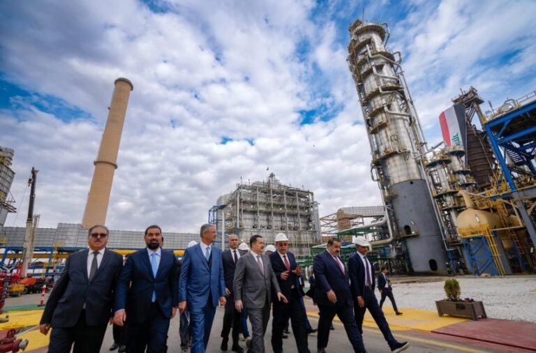 Iraq revitalizes Al Shamals refinery in Baiji signaling economic progress
