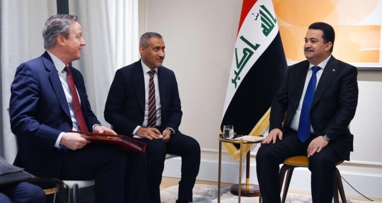Iraqi PM welcomes British investment meets UK Foreign Minister