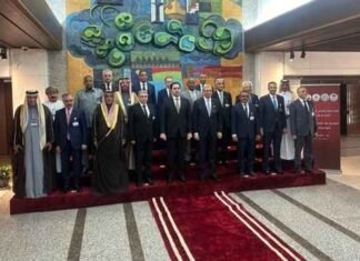 The start of the meeting of the Arab Parliamentary Excellence Award Committee, headed by Iraq