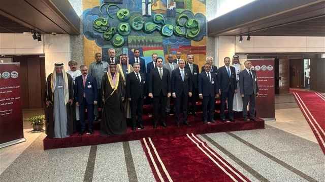 The start of the meeting of the Arab Parliamentary Excellence Award Committee, headed by Iraq