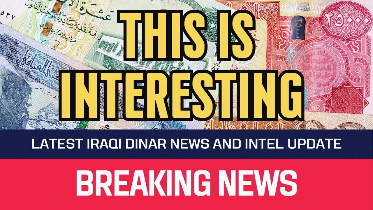 Iraqi Dinar – This is Interesting – News Guru Intel Update IQD Rate Value to USD