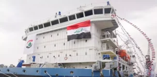 Iraq takes Delivery of New Crane Barge