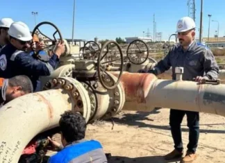 Oil Ministry Completes Rehabilitation of Gas Pipeline
