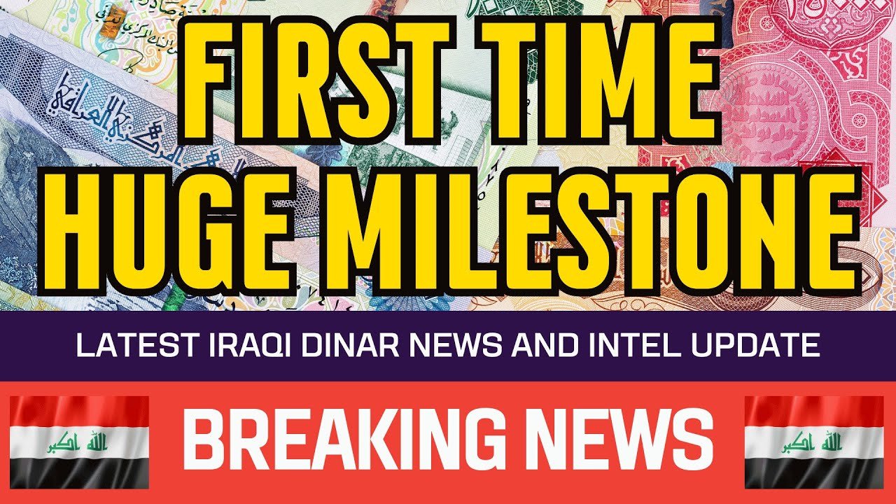 Iraqi Dinar – WOW WOW A Huge Milestone – Guru Updates News Currency Value Exchange Rate Today