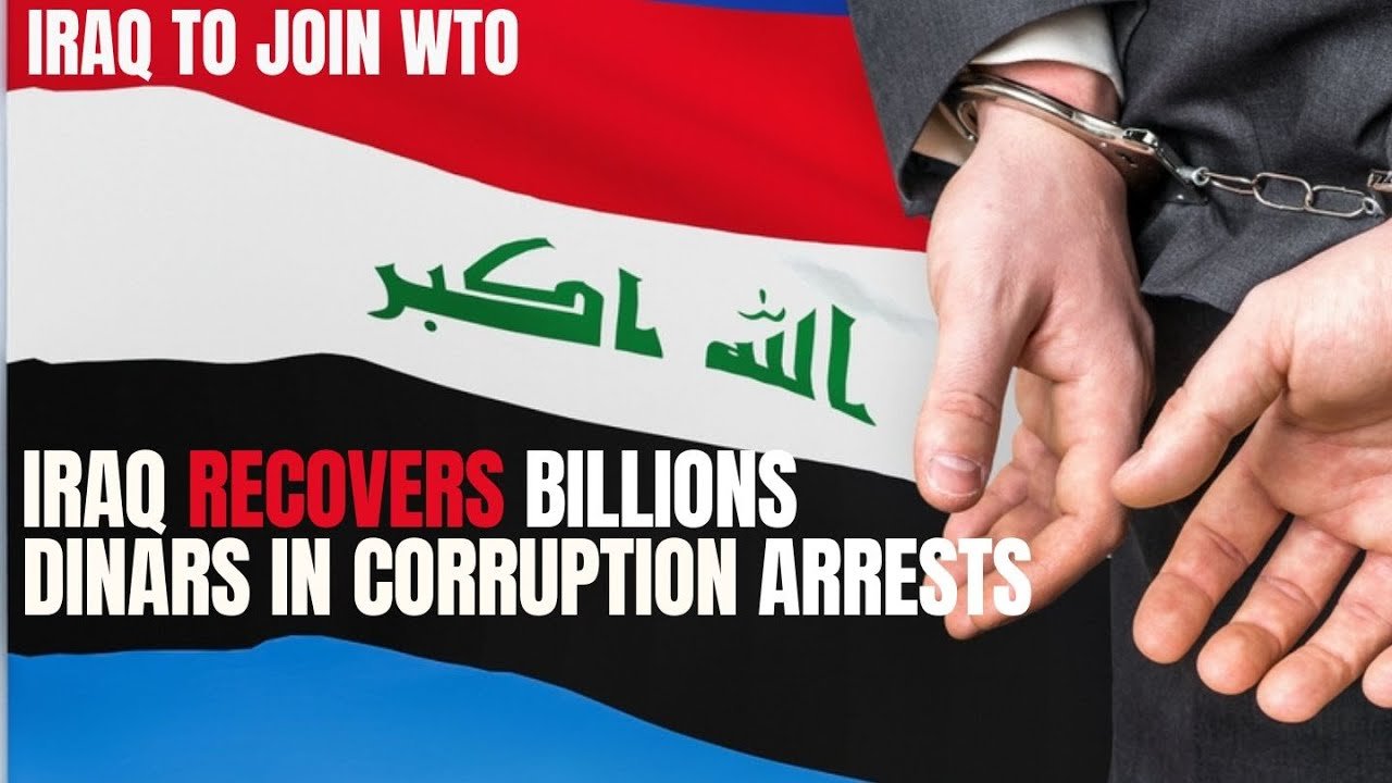 Edu Matrix – Iraq to Join WTO + Iraq Recovers Billions of Dinars in Corruption Cases