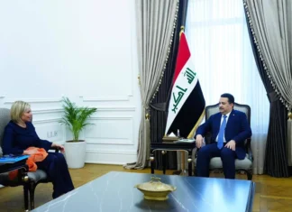 Al-Sudani discusses with Plasschaert United Nations programs in Iraq