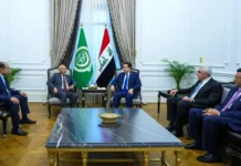 Al-Sudani stresses to Aboul Gheit the necessity of unifying Arab efforts and positions to support the Palestinian people