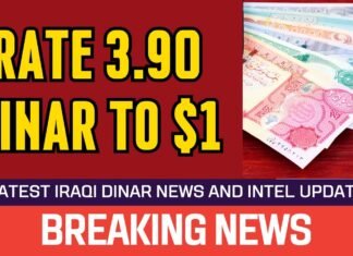 Iraqi Dinar – Rate 3.90 DInar to $1 – News Guru Intel Update Value IQD Exchange Rate to USD maxresdefault 119