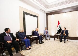 Al Sudani told an American official The memorandums of understanding concluded between the two countries are being implemented on the ground