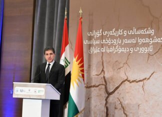 President Barzani urges Baghdad to budget for climate change