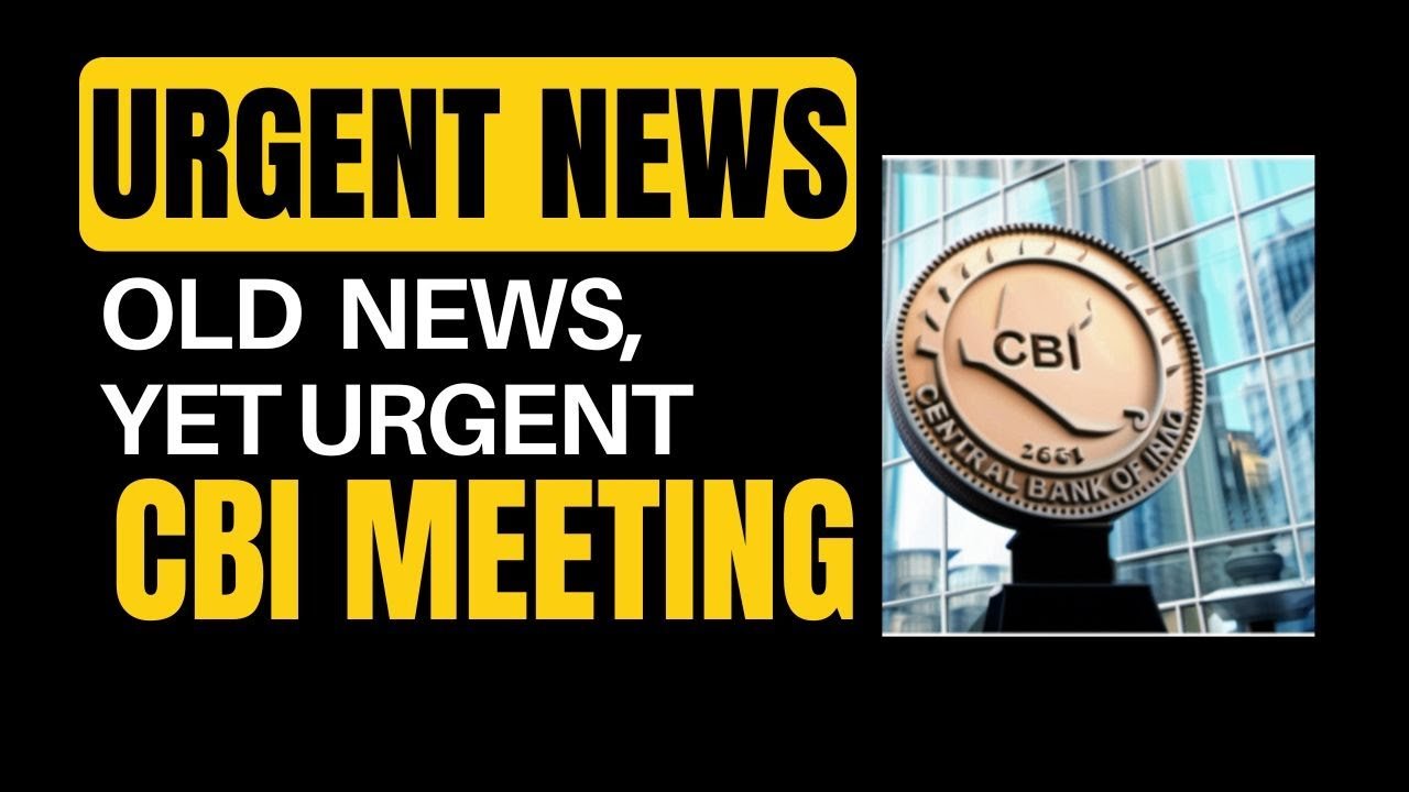 Edu Matrix – URGENT NEWS Old News Yet Urgent CBI Meeting