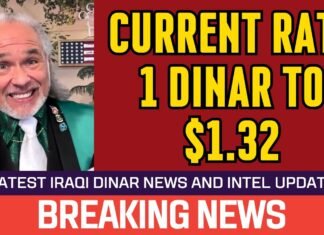 Iraqi Dinar – Current Rate 1 Dinar to $1.32 – News Guru Intel Update Value IQD Exchange Rate maxresdefault 111
