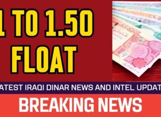 Iraqi Dinar – 1 to 1.50 Float – News Guru Intel Update Value IQD Exchange Rate to USD maxresdefault 3