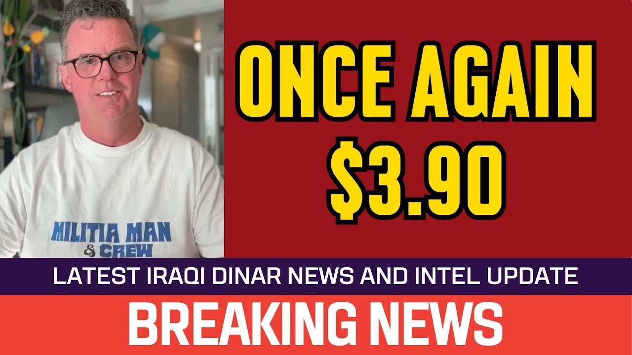 Iraqi Dinar – Once Again $3.90 – News Guru Intel Update Value IQD Exchange Rate to USD