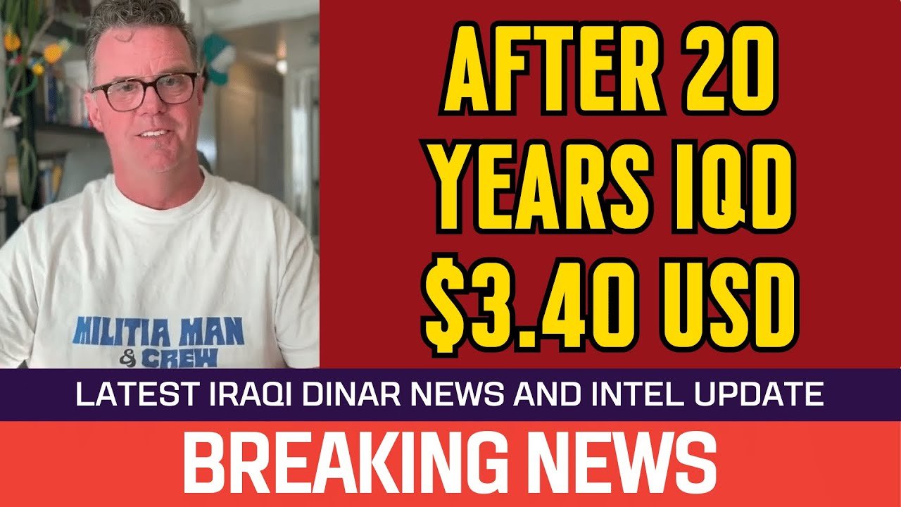 Iraqi Dinar – After 20 Years IQD $3.40 – News Guru Intel Update Value IQD Exchange Rate to USD