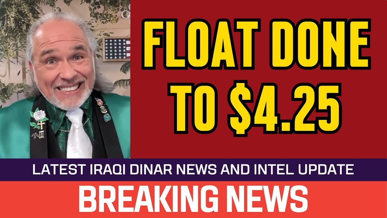 Iraqi Dinar – Float Done to $4.25 – News Guru Intel Update Value IQD Exchange Rate to USD