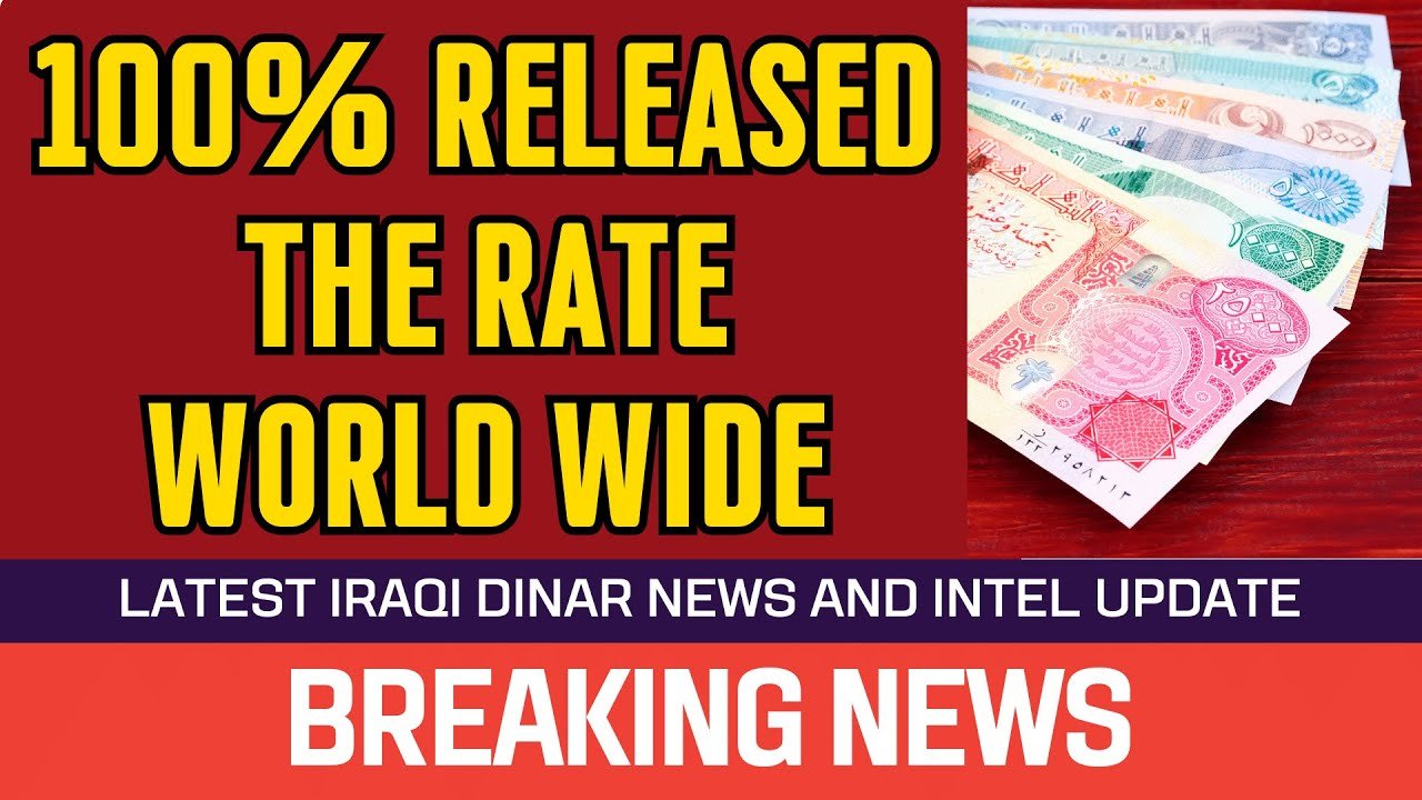 Iraqi Dinar – 100% Released the Rate World Wide  News Guru Update Value IQD Exchange to USD