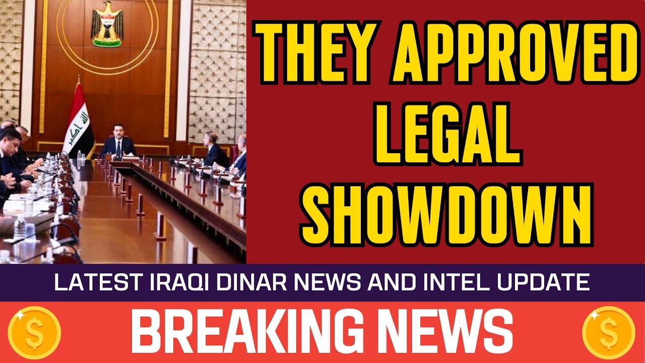 Iraqi Dinar – They Approved Legal Showdown – Today News Guru Intel Update Exchange Rate IQD