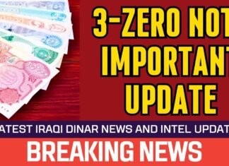 Iraqi Dinar – 3-Zero Note Important – Today News Guru Intel Update Exchange Rate IQD to USD maxresdefault 35