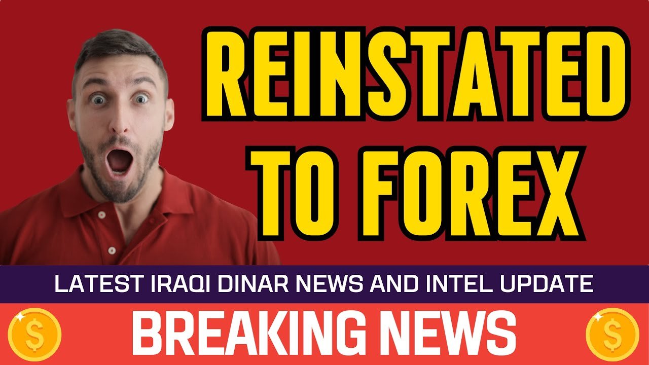 Iraqi Dinar – Reinstated to FOREX – Today IQD to Dollar Today RV News Guru Update Exchange Rate