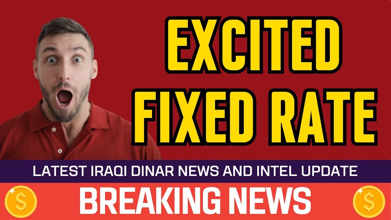 Iraqi Dinar – Excited Fixed Rate – Today IQD to Dollar Today RV News Guru Update Exchange Rate