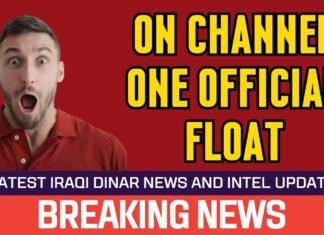Iraqi Dinar – On Channel One Official Float – Today RV News Guru Intel Update Exchange Rate IQD maxresdefault