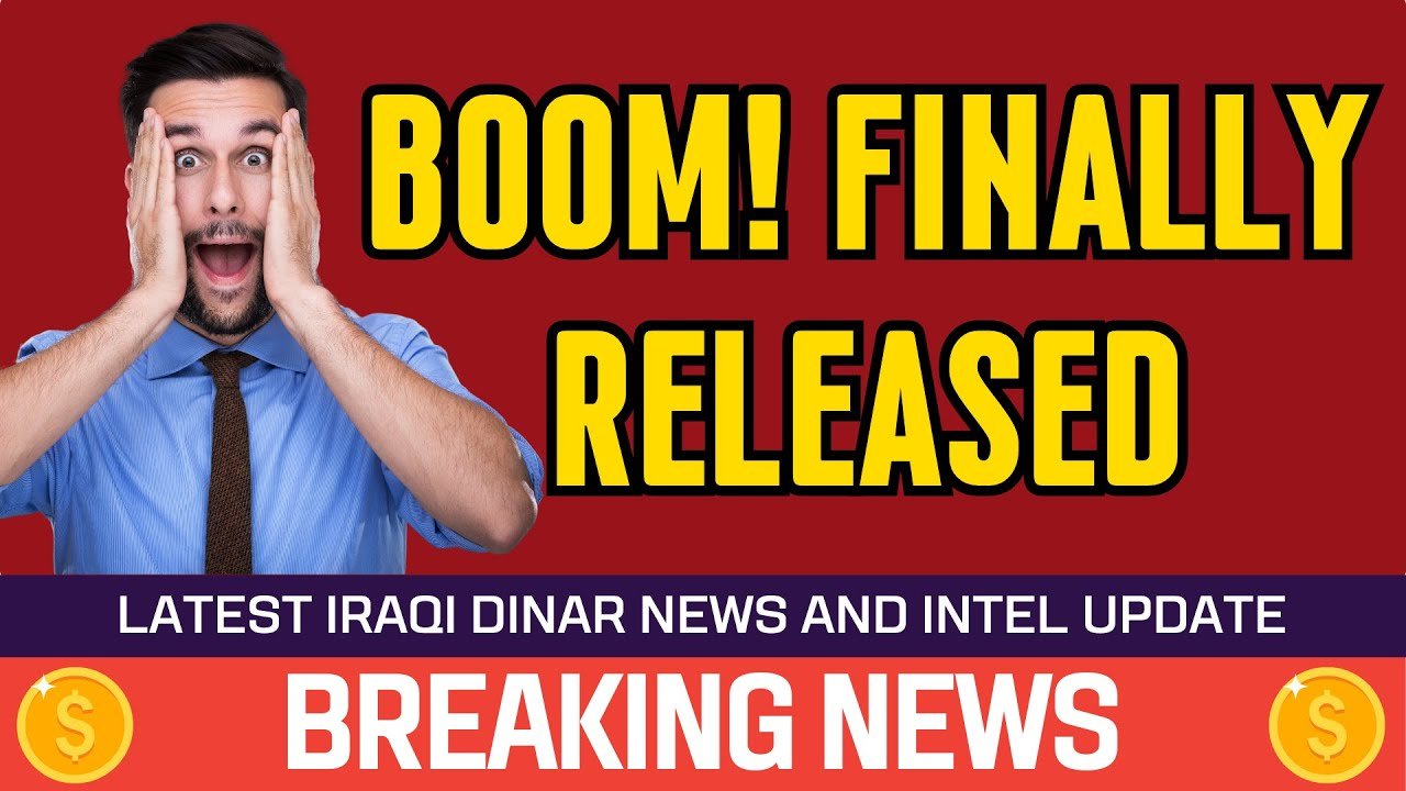 Iraqi Dinar – Boom! Finally Released – Today IQD Value to Dollar RV News Guru Exchange Rate