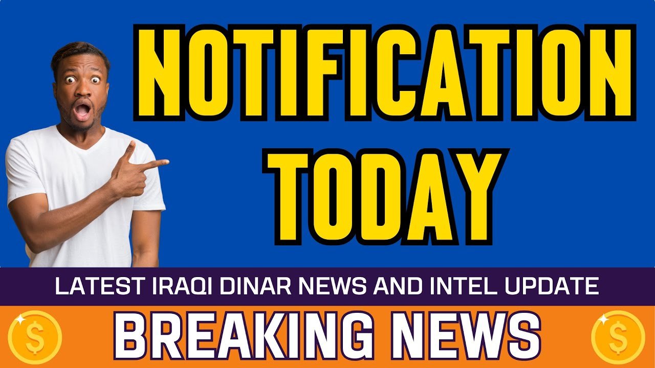Iraqi Dinar – Notification Today – Today IQD Value to Dollar RV News Guru Update Exchange Rate