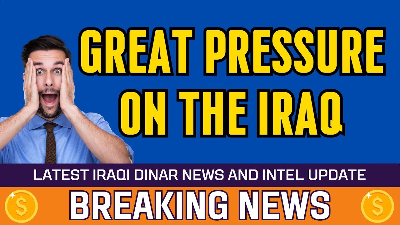 Iraqi Dinar – Great Pressure on the Iraq – Today IQD Value to Dollar RV News Guru Exchange Rate