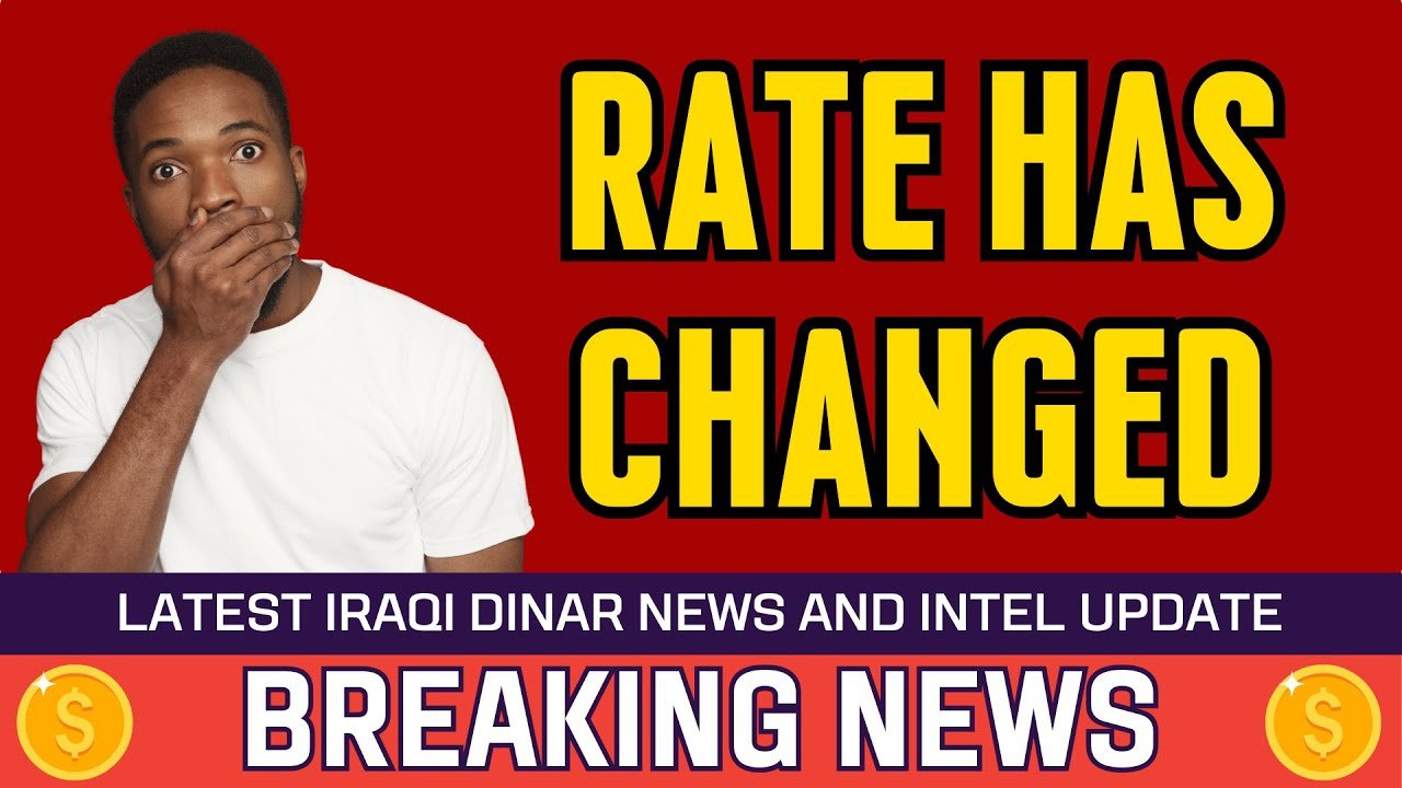 Iraqi Dinar – Rate has Changed – Today IQD Value to Dollar RV News Guru Updates Exchange Rate