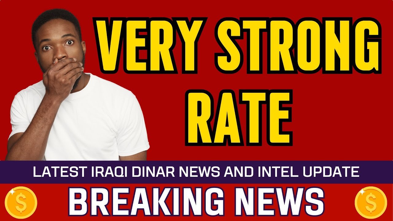 Iraqi Dinar – Very Strong Rate – Today IQD Value to Dollar RV News Guru Updates Exchange Rate