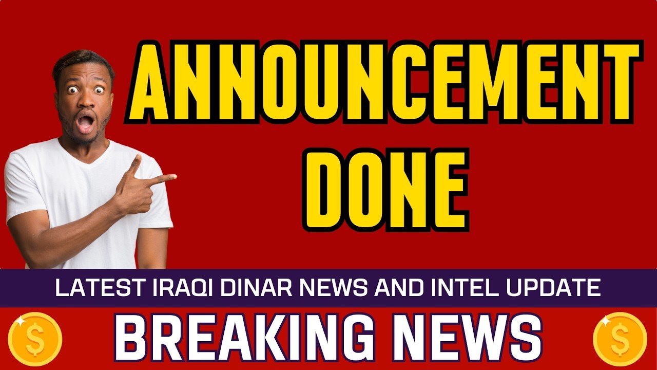 Iraqi Dinar – Announcement Done – Today IQD Value to Dollar RV News Guru Updates Exchange Rate