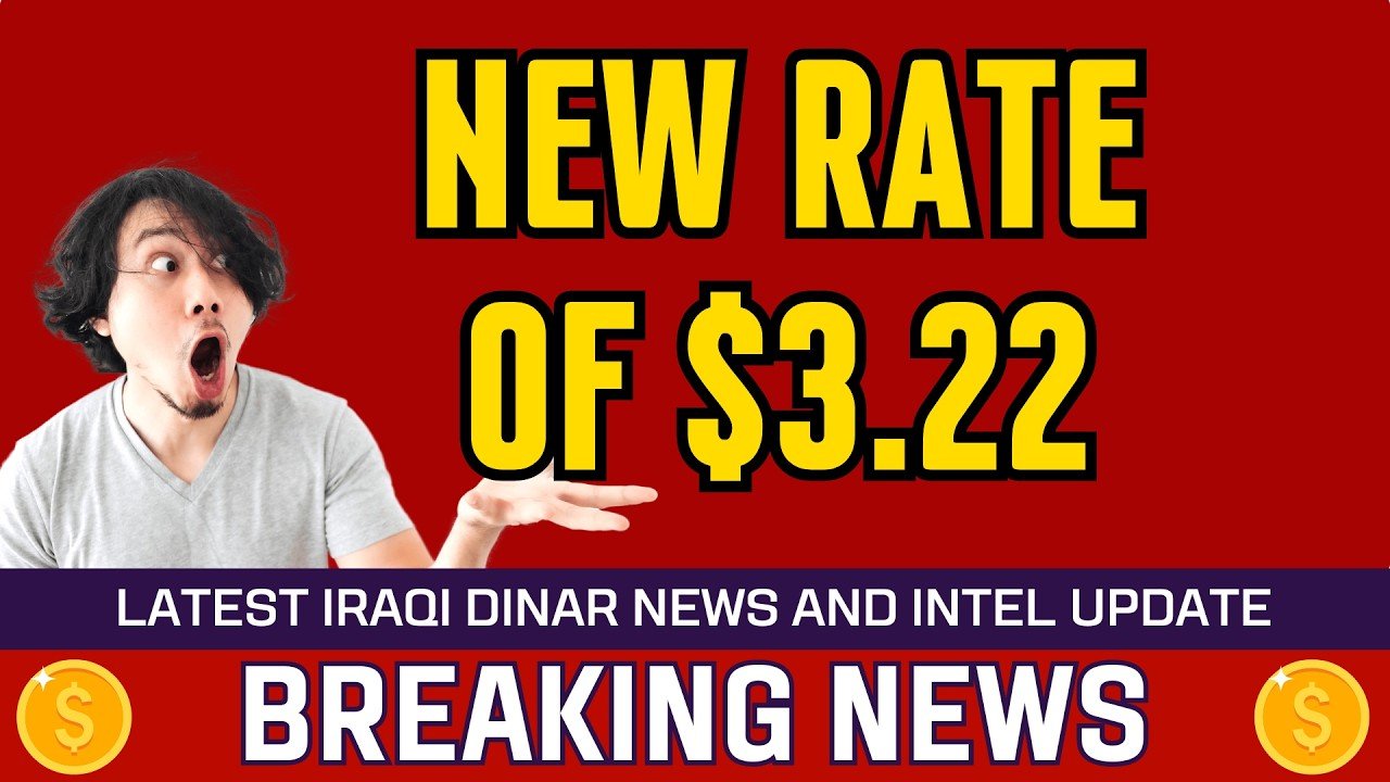 Iraqi Dinar – New Rate $3 – Today IQD Value to Dollar RV News Guru Updates Exchange Rate