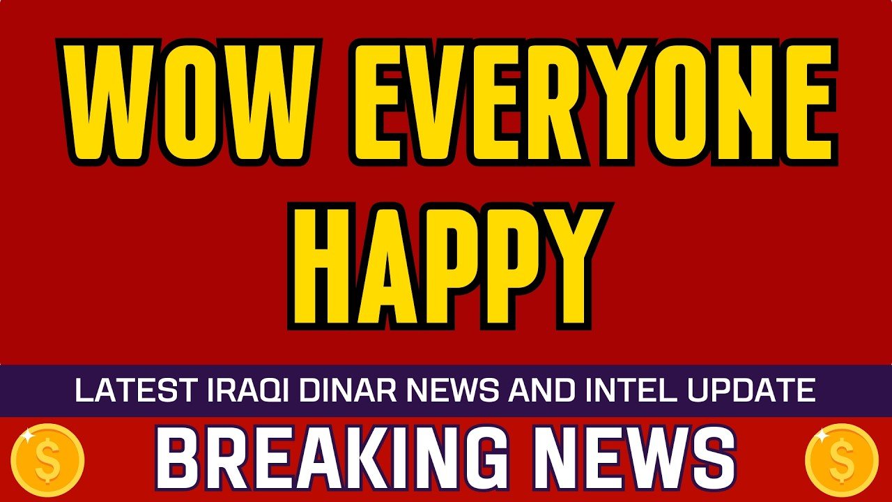 Iraqi Dinar – WOW Everyone Happy – Today IQD Value to Dollar RV News Guru Updates Exchange Rate