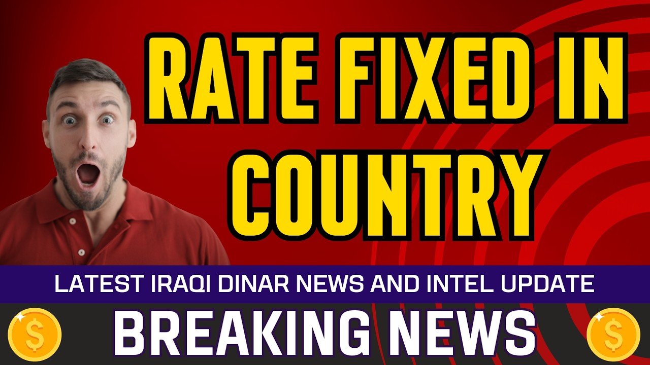 Iraqi Dinar – Rate Fixed In Country – Today IQD to Dollar RV News Guru Updates Exchange Rate