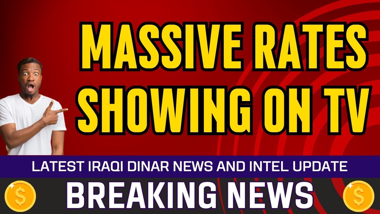 Iraqi Dinar – Massive Exchange Rates Showing On Tv – Today IQD to Dollar RV News Guru Updates