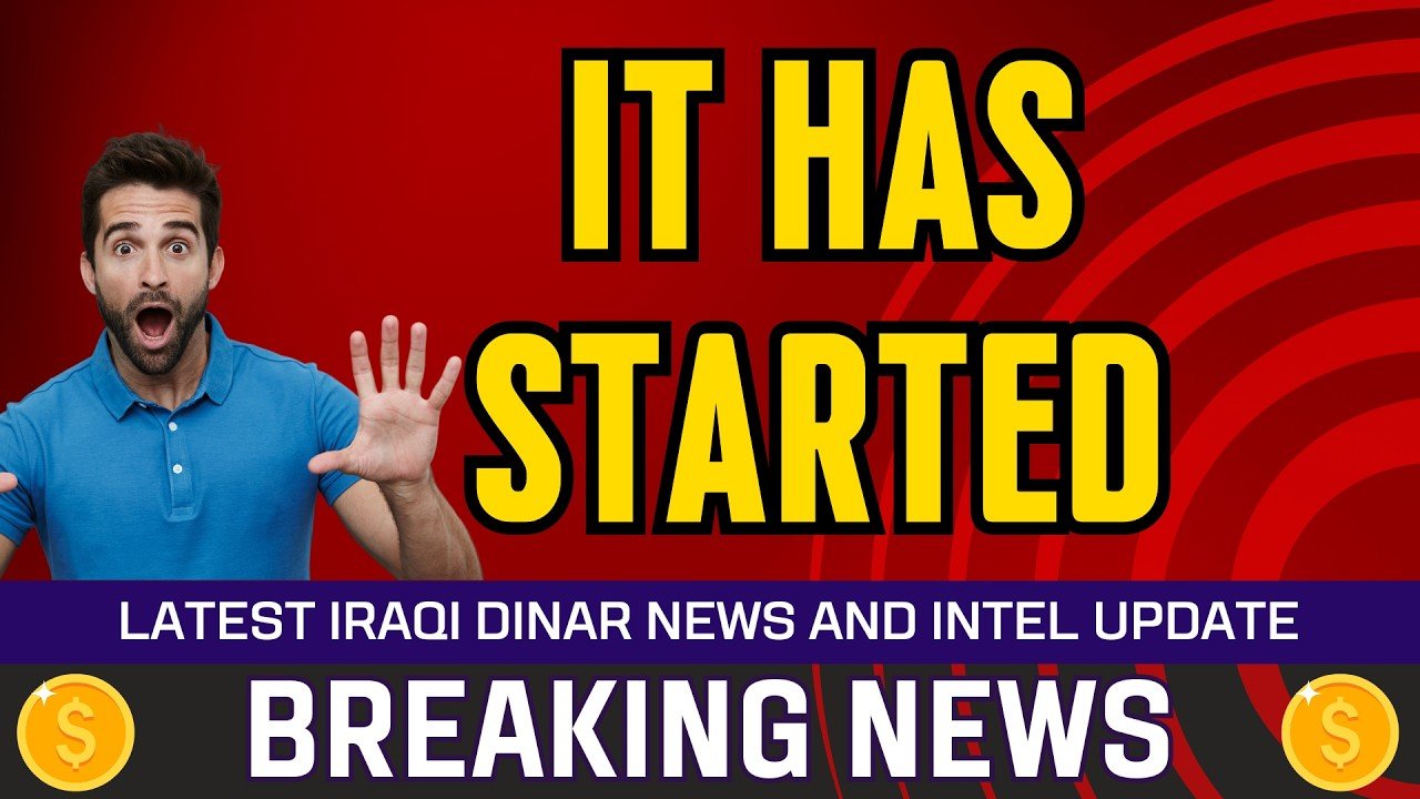 Iraqi Dinar – It has Started – Today IQD Value to Dollar RV News Guru Updates Exchange Rate