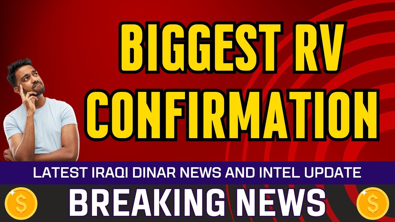 Iraqi Dinar – Biggest RV Confirmation – Today IQD to Dollar RV News Guru Updates Exchange Rate