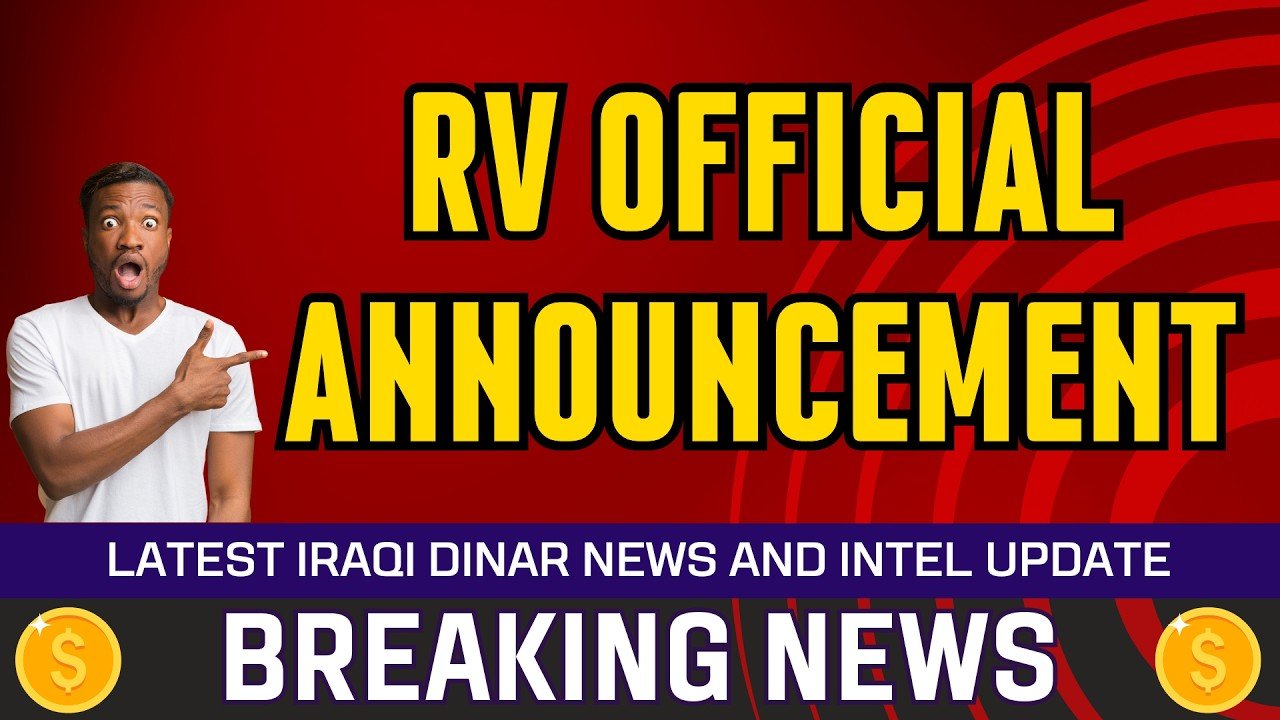 Iraqi Dinar – RV Official Announcement – Today IQD to Dollar RV News Guru Updates Exchange Rate