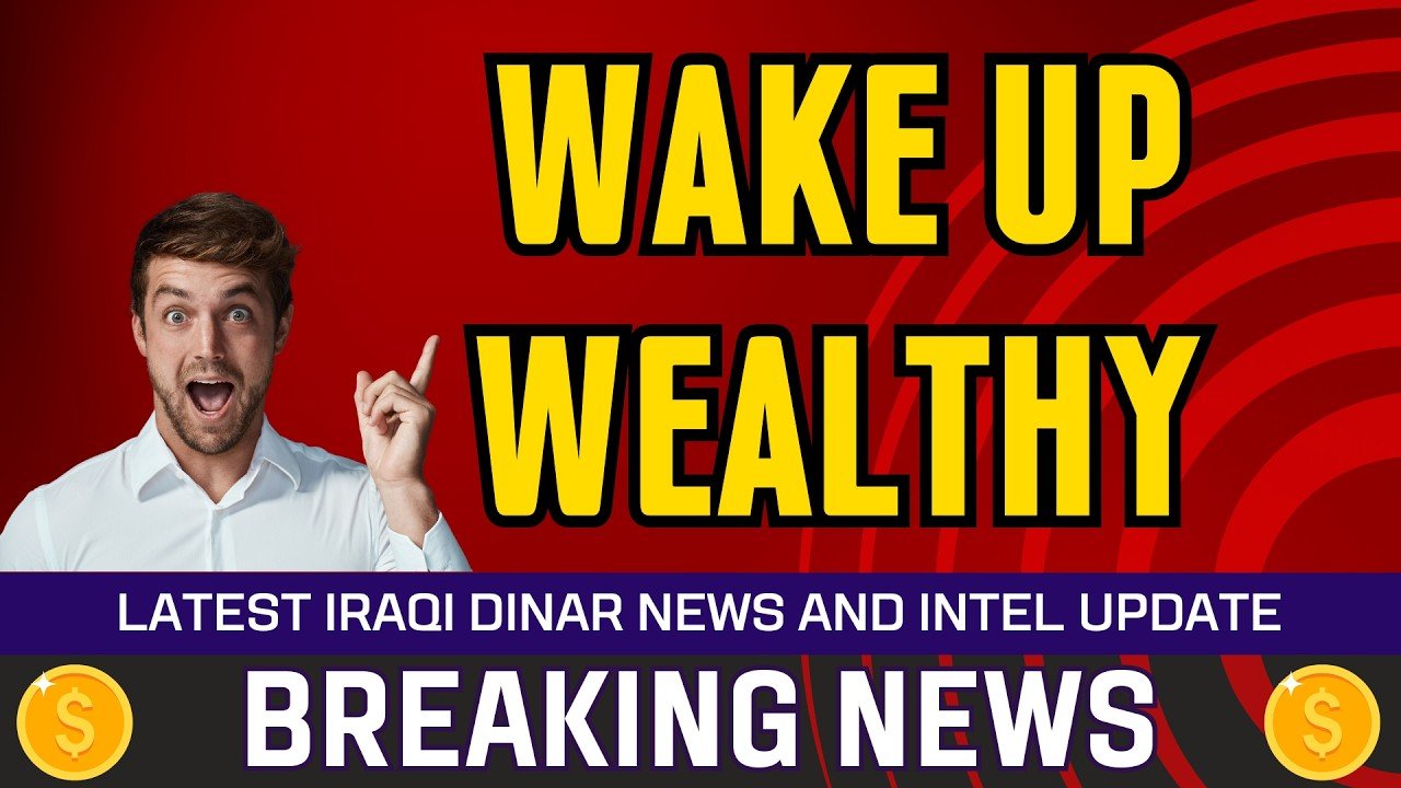 Iraqi Dinar – WAKE UP WEALTHY – Today IQD Value to Dollar RV News Guru Updates Exchange Rate