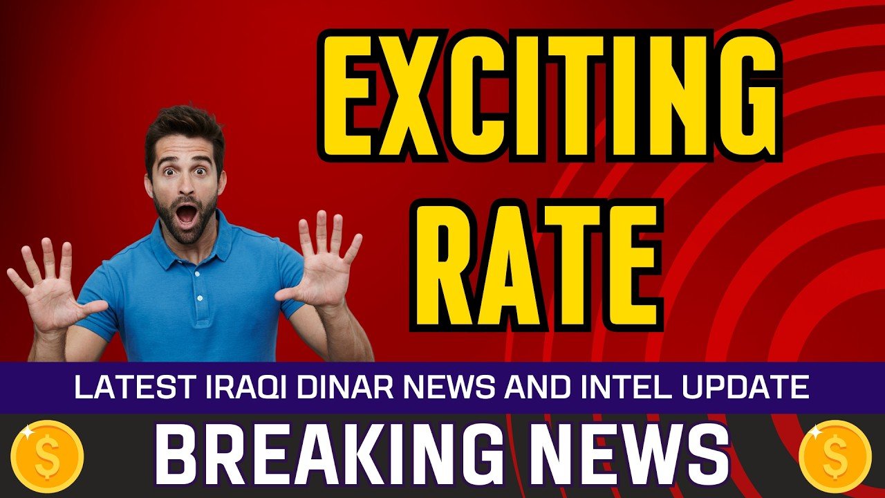 Iraqi Dinar – Very Exciting Rate – Today IQD Value to Dollar RV News Guru Updates Exchange Rate
