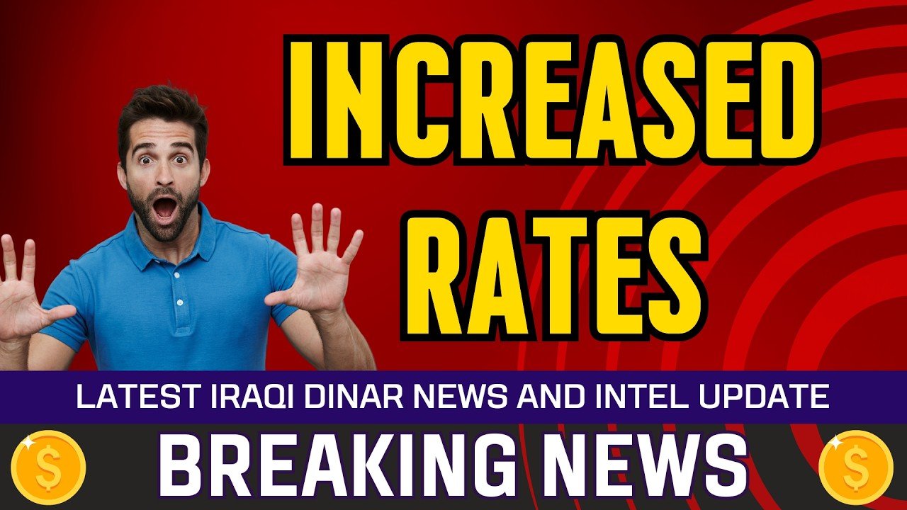 Iraqi Dinar – Increased Rates – Today IQD Value to Dollar RV News Guru Updates Exchange Rate